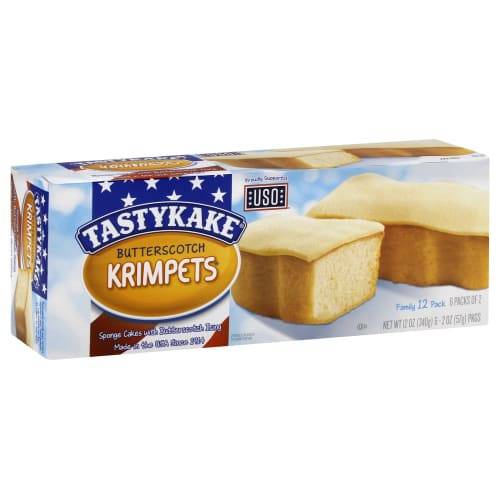 Order Tastykake · Butterscotch Krimpets Cakes (12 oz) food online from Safeway store, Rehoboth Beach on bringmethat.com