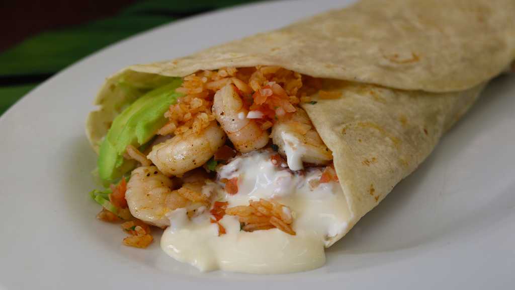 Order Fish Burrito food online from Tacos A La Parrilla store, San Jose on bringmethat.com