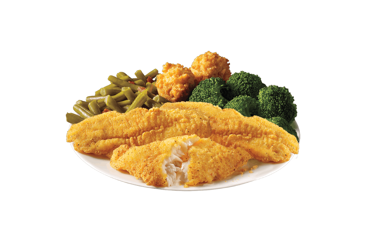 Order 3 Piece Catfish Meal food online from Captain D's Seafood store, Princeton on bringmethat.com