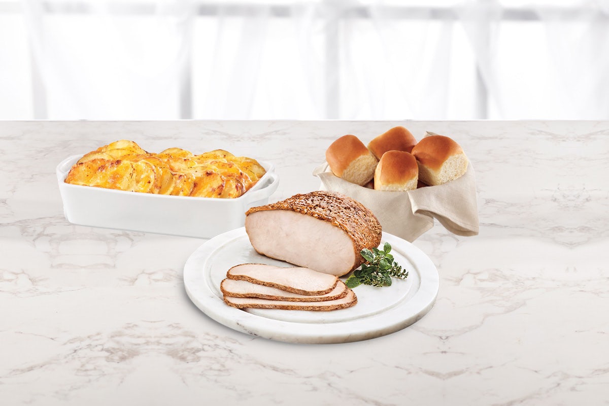 Order Half Smoked Turkey Breast Dinner food online from The HoneyBaked Ham Company store, Baton Rouge on bringmethat.com