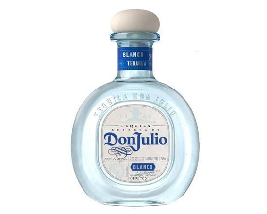 Order Don Julio Blanco, 375mL bottle (40% ABV)  food online from Moby Liquor store, Los Angeles on bringmethat.com