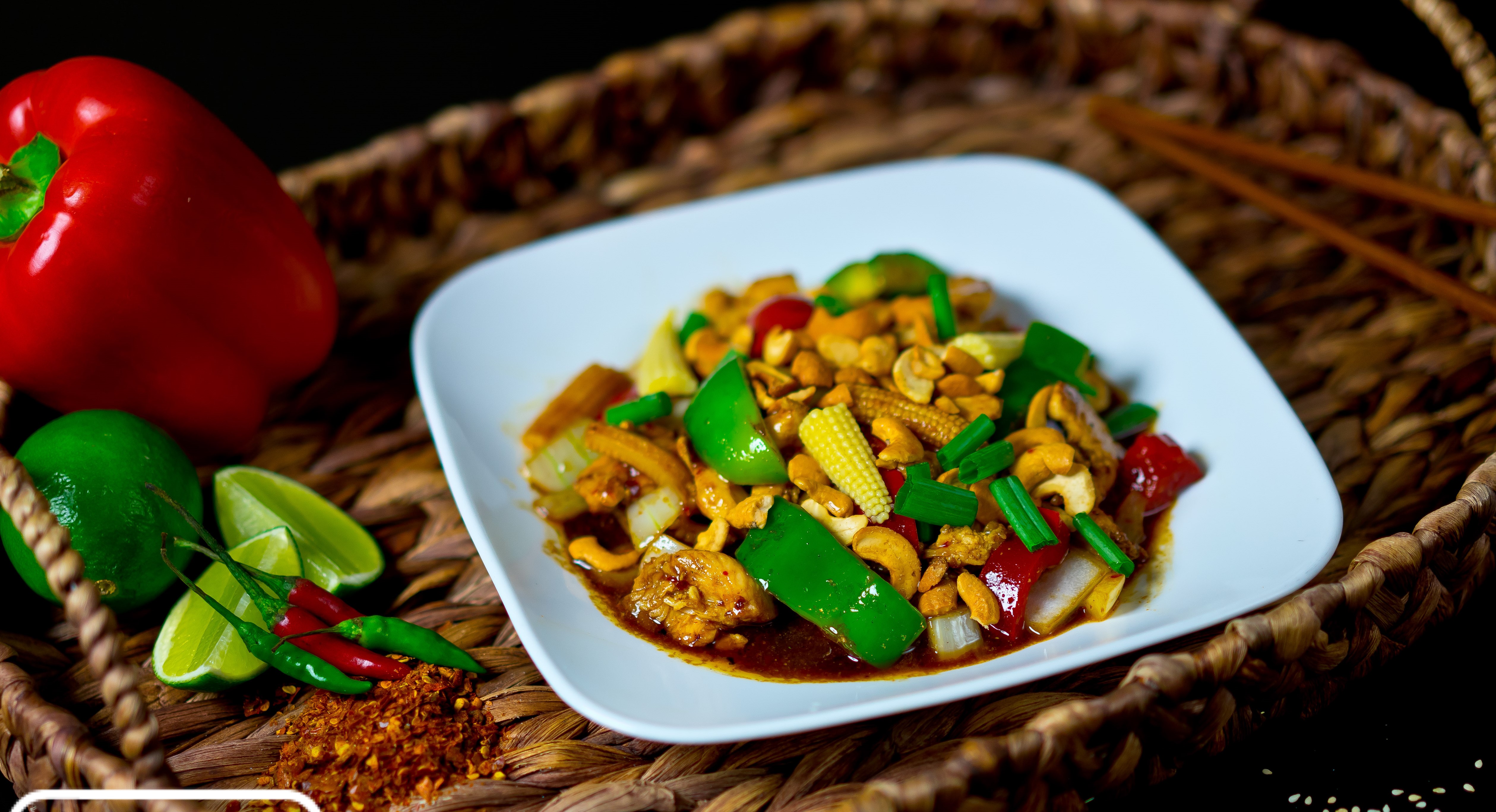 Order Cashew Chicken food online from I Love Pad Thai store, Omaha on bringmethat.com