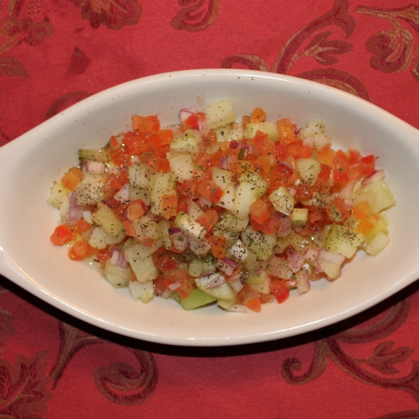 Order Shirazi Salad food online from Rose Persian Restaurant store, Teaneck on bringmethat.com