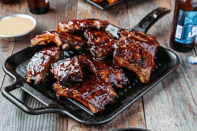 Order Party Pack Fall-off-the-Bone Ribs food online from Logan Roadhouse store, Charleston on bringmethat.com