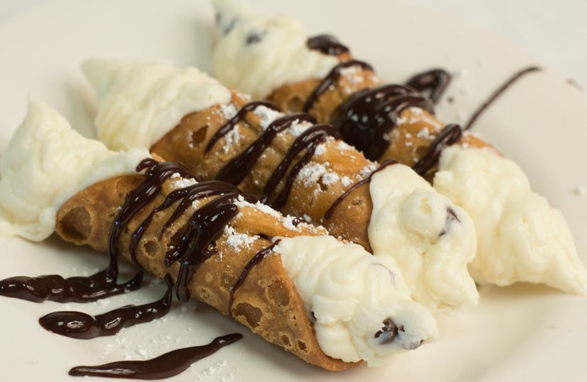 Order New York Cannolis - 3 Pieces food online from NYPD Pizza store, Orlando on bringmethat.com