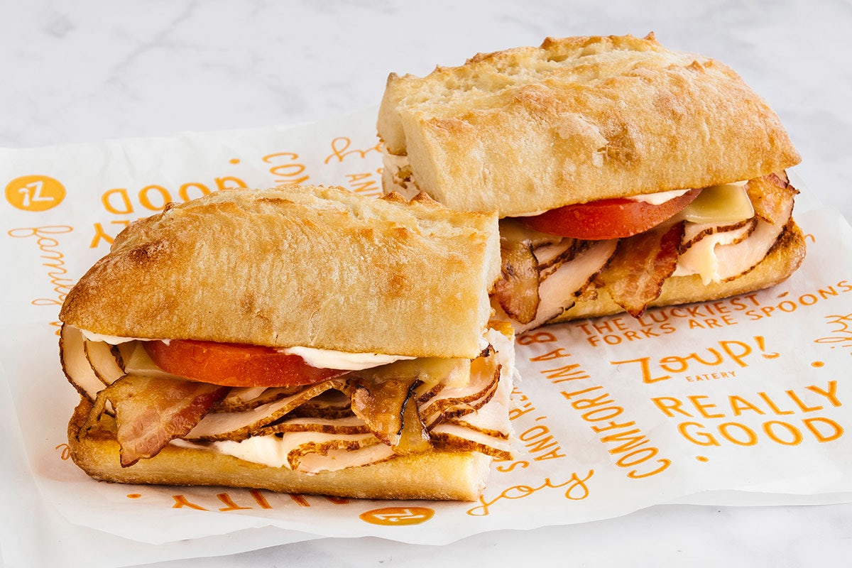 Order Turkey & Bacon Club food online from Zoup! store, Longmont on bringmethat.com