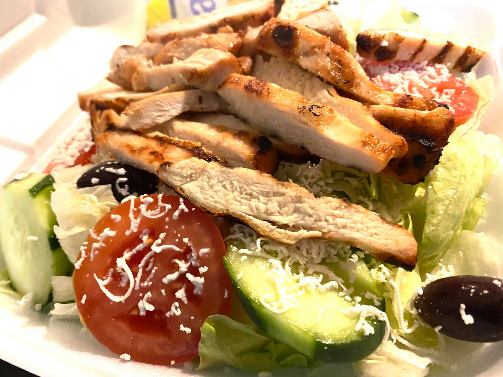 Order Chicken Salad food online from Kabob-G Grill store, Pittsburgh on bringmethat.com