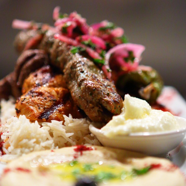 Order Sultan's Platter food online from The Olives Branch store, San Juan Capistrano on bringmethat.com