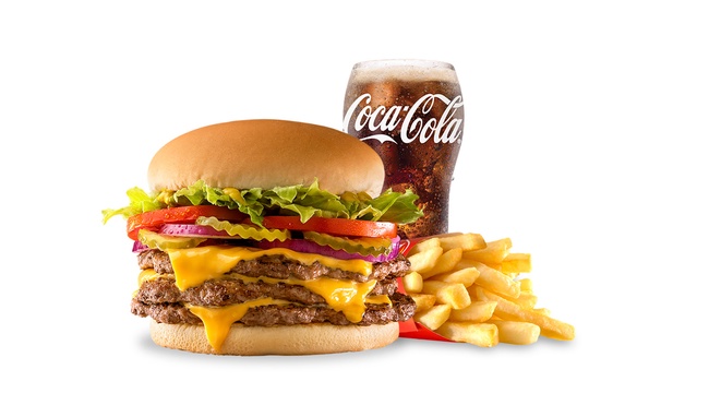 Order Triple-Buster® with Cheese Combo food online from Dairy Queen store, Midlothian on bringmethat.com