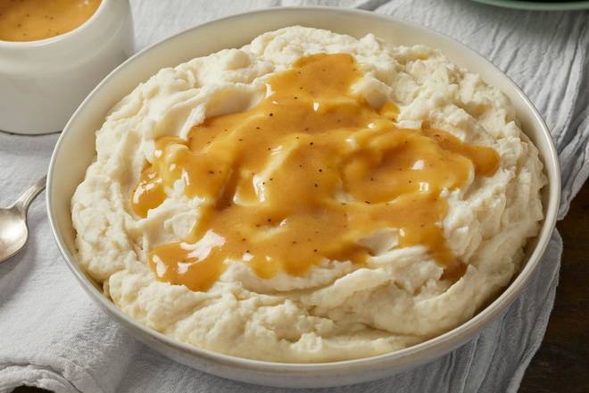 Order Family Size Mashed Potatoes & Gravy  food online from Bob Evans store, New Boston on bringmethat.com