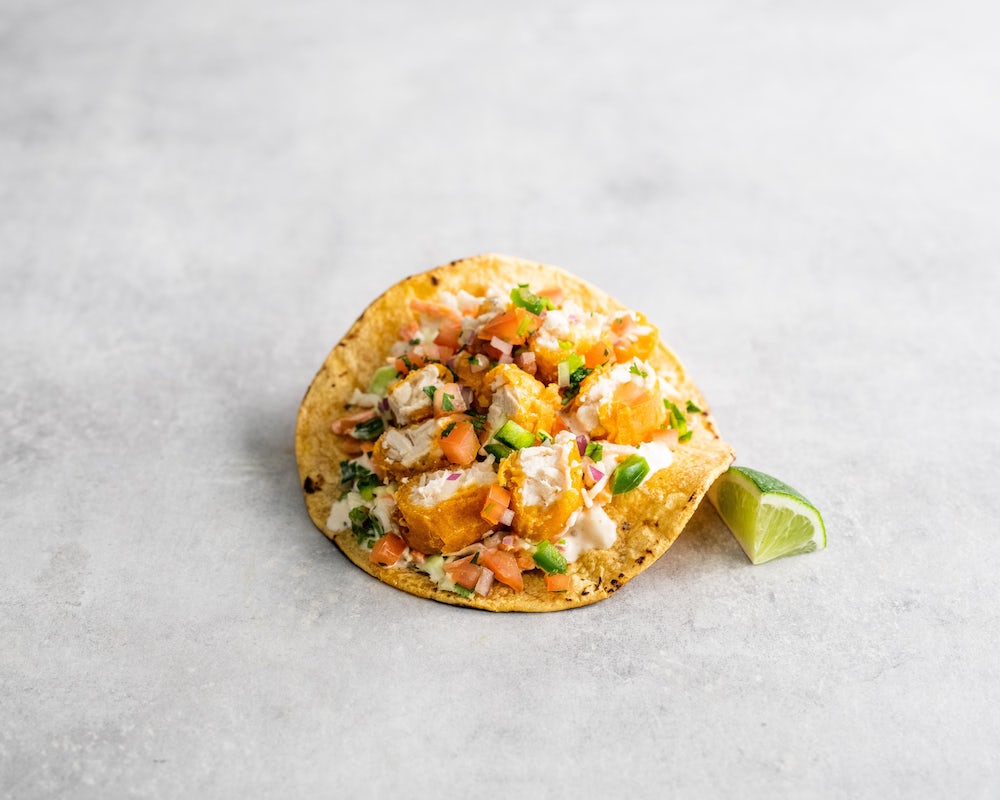 Order Crispy Baja Fish Taco food online from Veggie Grill store, Burbank on bringmethat.com