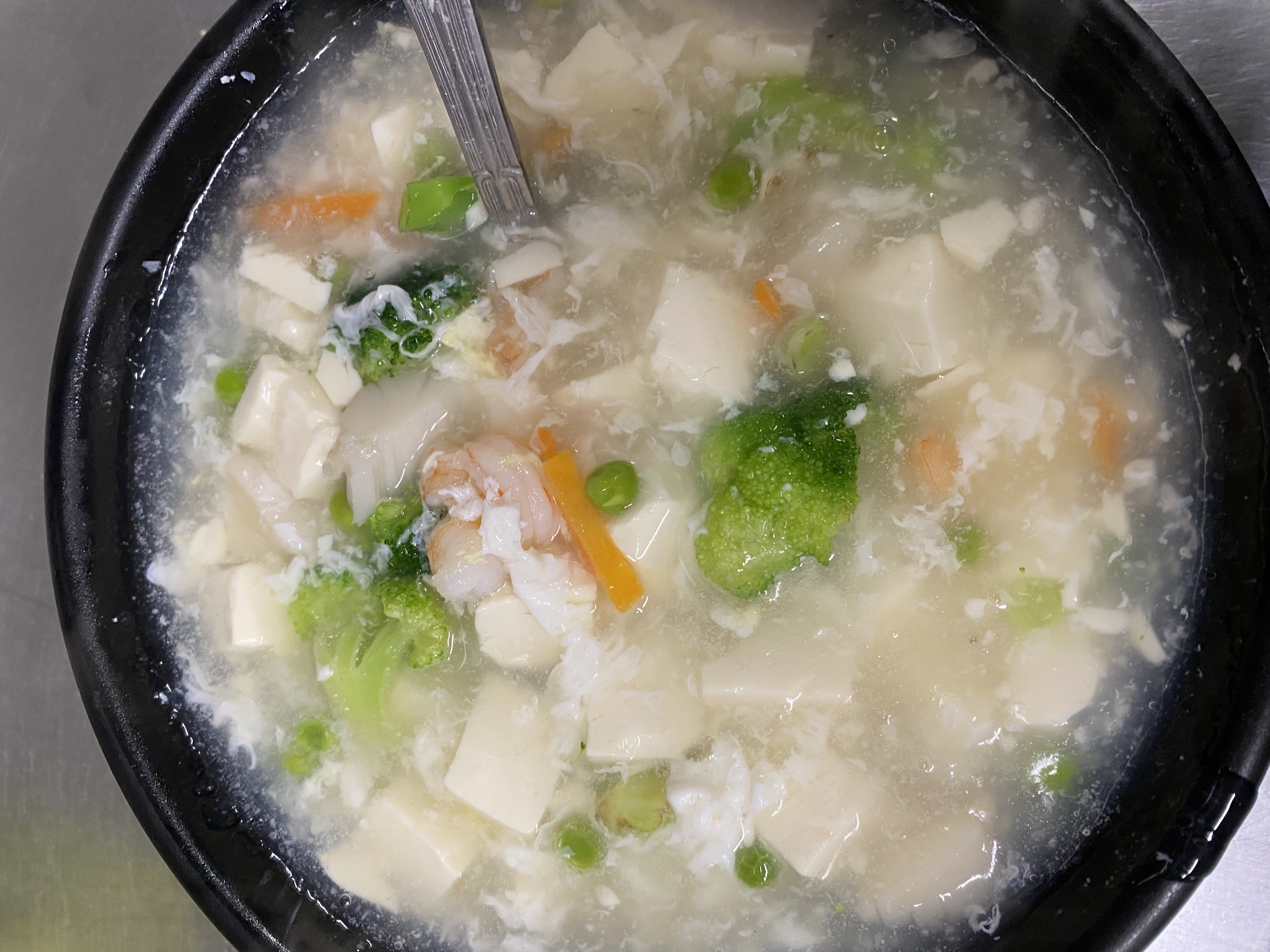 Order Seafood Bean Curd Soup food online from No.1 chinese restaurant store, New York on bringmethat.com