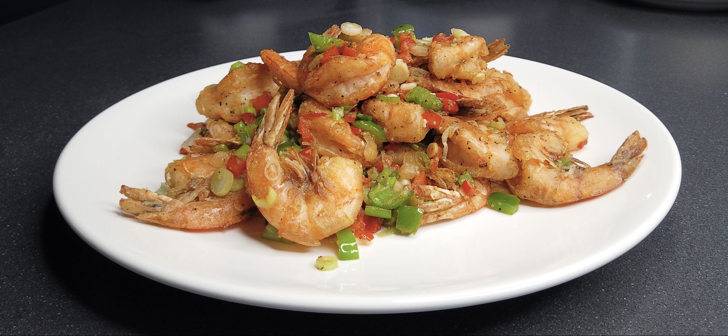 Order H4. Salt & Pepper Shrimp food online from Wei Authentic Chinese Cuisine store, Marietta on bringmethat.com