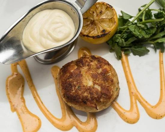 Order Jumbo Lump Crab Cake food online from Morton The Steakhouse store, Anaheim on bringmethat.com