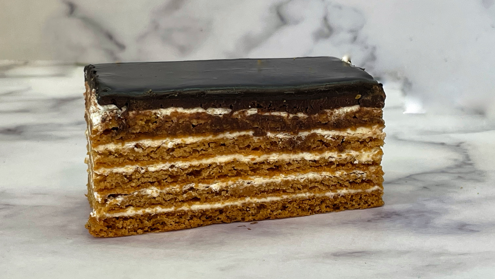 Order Chocolate Honey Cake food online from Sarkis Pastry store, Pasadena on bringmethat.com