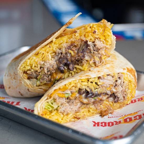 Order Carnitas Burrito food online from Taco Rock store, Falls Church on bringmethat.com