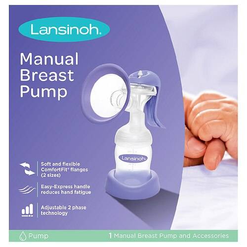 Order Lansinoh Manual Breast Pump - 1.0 ea food online from Walgreens store, Oswego on bringmethat.com
