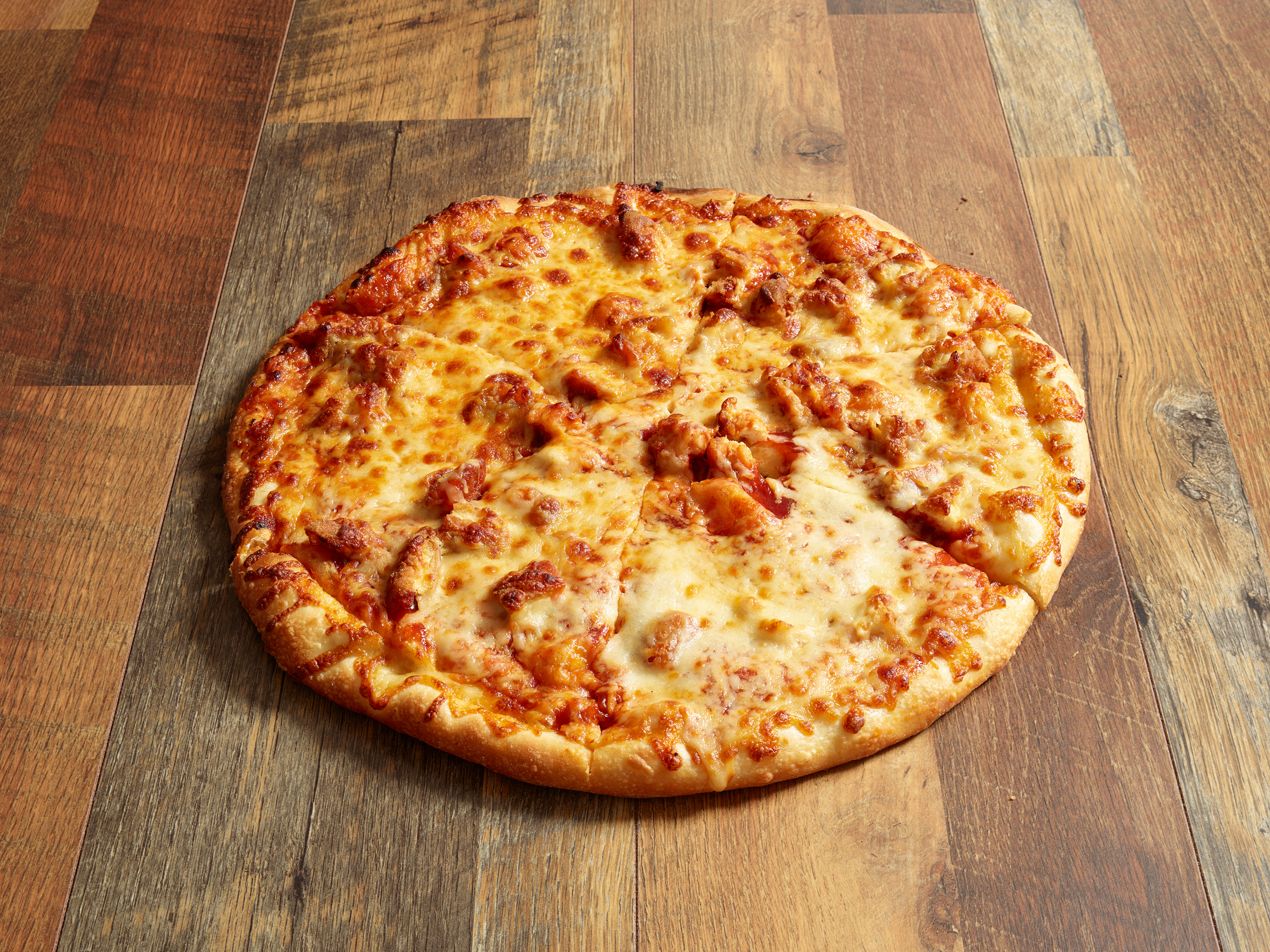 Order BBQ Chicken Pizza food online from I Love Ny Pizza & Fried Chicken store, Schenectady on bringmethat.com