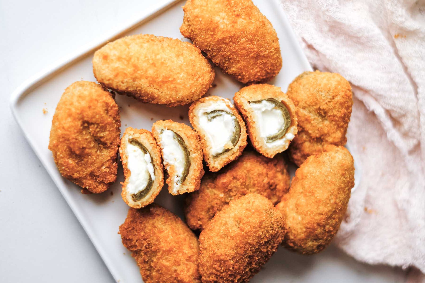 Order Jalapeno Poppers - 6 Pieces food online from Eddie Pizza store, Warren on bringmethat.com