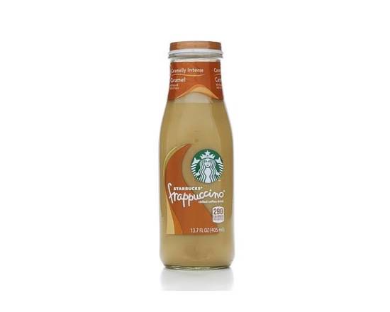 Order Starbucks Frappuccino Chilled Coffee Drink - Caramel, 13.7oz food online from Loma Mini Market store, Long Beach on bringmethat.com