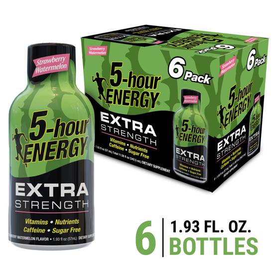 Order 5 Hour Energy Shots Extra Strength Grape (1.93 oz x 6 ct) food online from Rite Aid store, GLOVERSVILLE on bringmethat.com