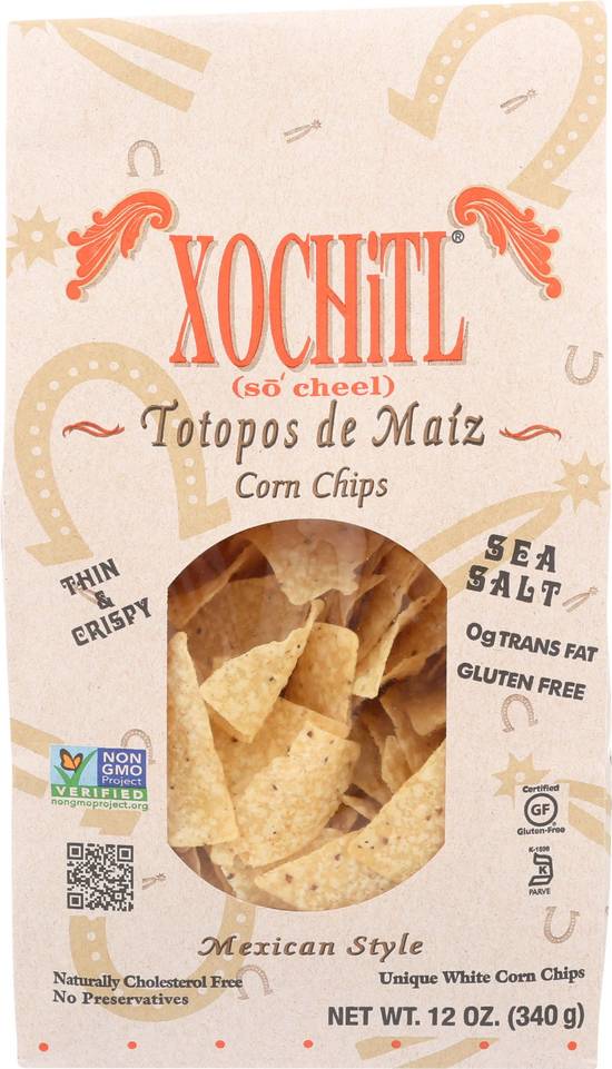Order Xochitl Corn Chips with Sea Salt, 12 OZ food online from Cvs store, LAKEWOOD on bringmethat.com
