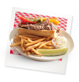 Order Italian Beef Sandwich food online from Pizano's Pizza store, Chicago on bringmethat.com