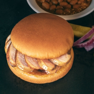 Order Smoked Turkey Sandwich food online from Billy Sims Bbq store, Oklahoma City on bringmethat.com