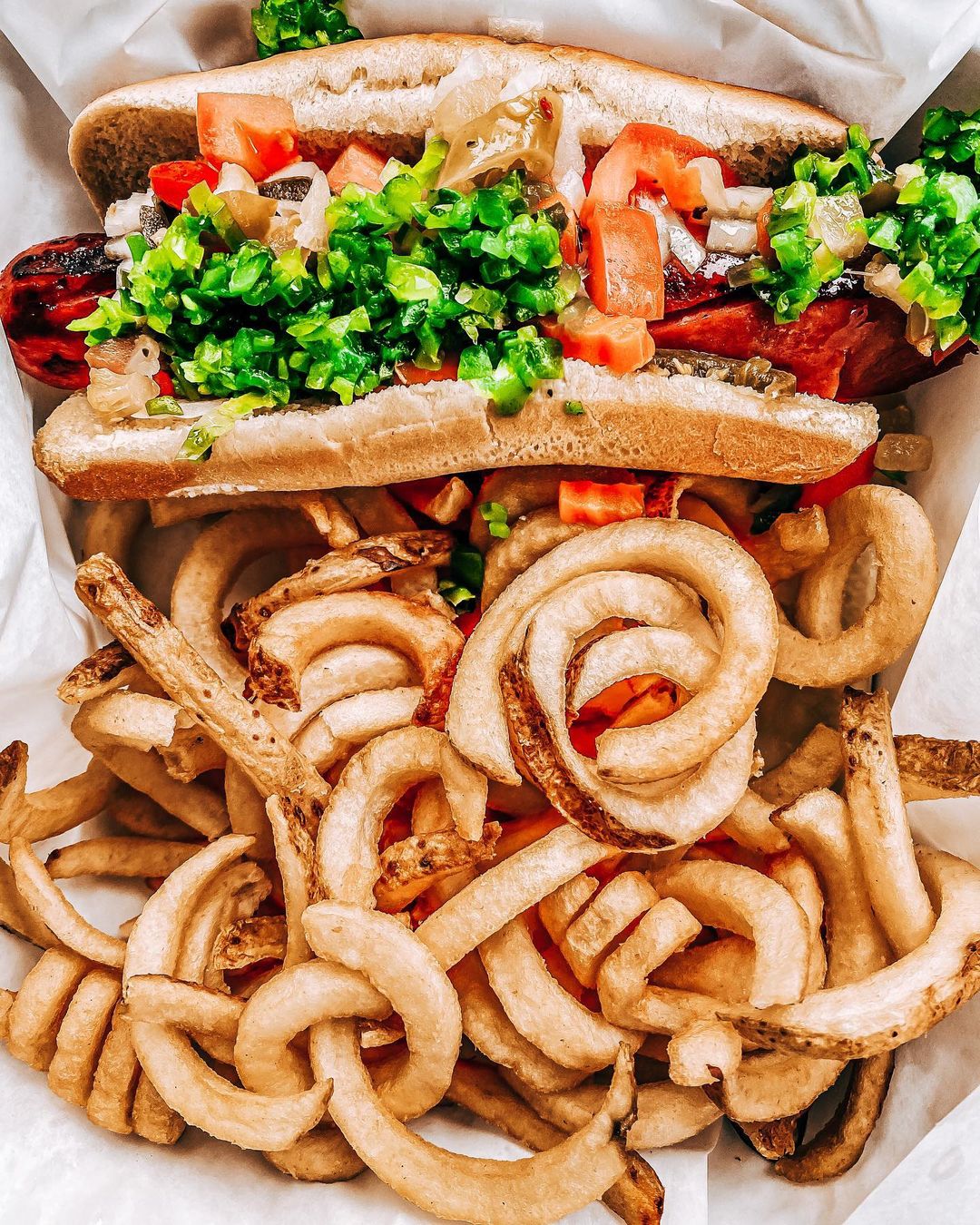 Order Hot Dog Sandwich  food online from South Loop Club store, Chicago on bringmethat.com