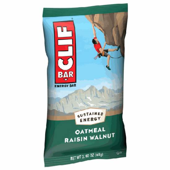 Order CLIF Bar - Oatmeal Raisin Walnut food online from IV Deli Mart store, Goleta on bringmethat.com