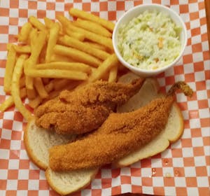 Order Whiting / 2 Sides food online from Pluto's Cafe store, Groesbeck on bringmethat.com