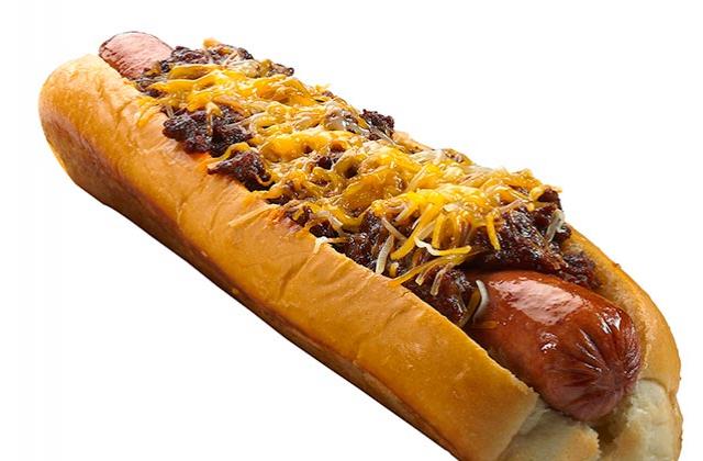 Order The Big Chili Cheese Dog food online from Fuddruckers store, Southfield on bringmethat.com