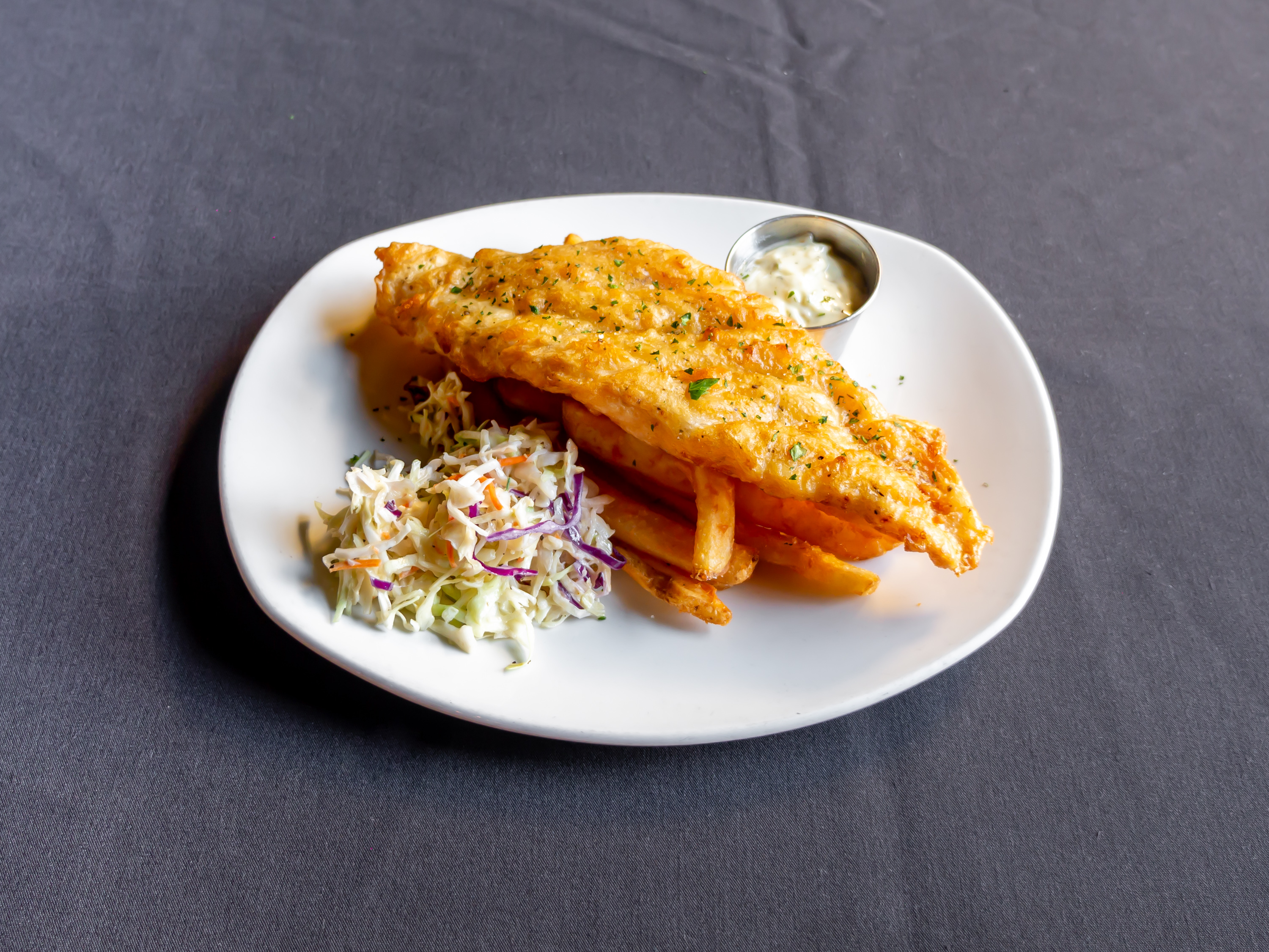 Order Fish and Chips food online from The Grille At Blackhawk store, Blackhawk on bringmethat.com