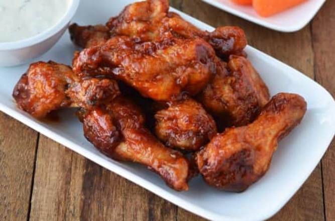 Order Wings - Honey BBQ food online from Salerno Pizzeria & Sports Bar store, Hodgkins on bringmethat.com