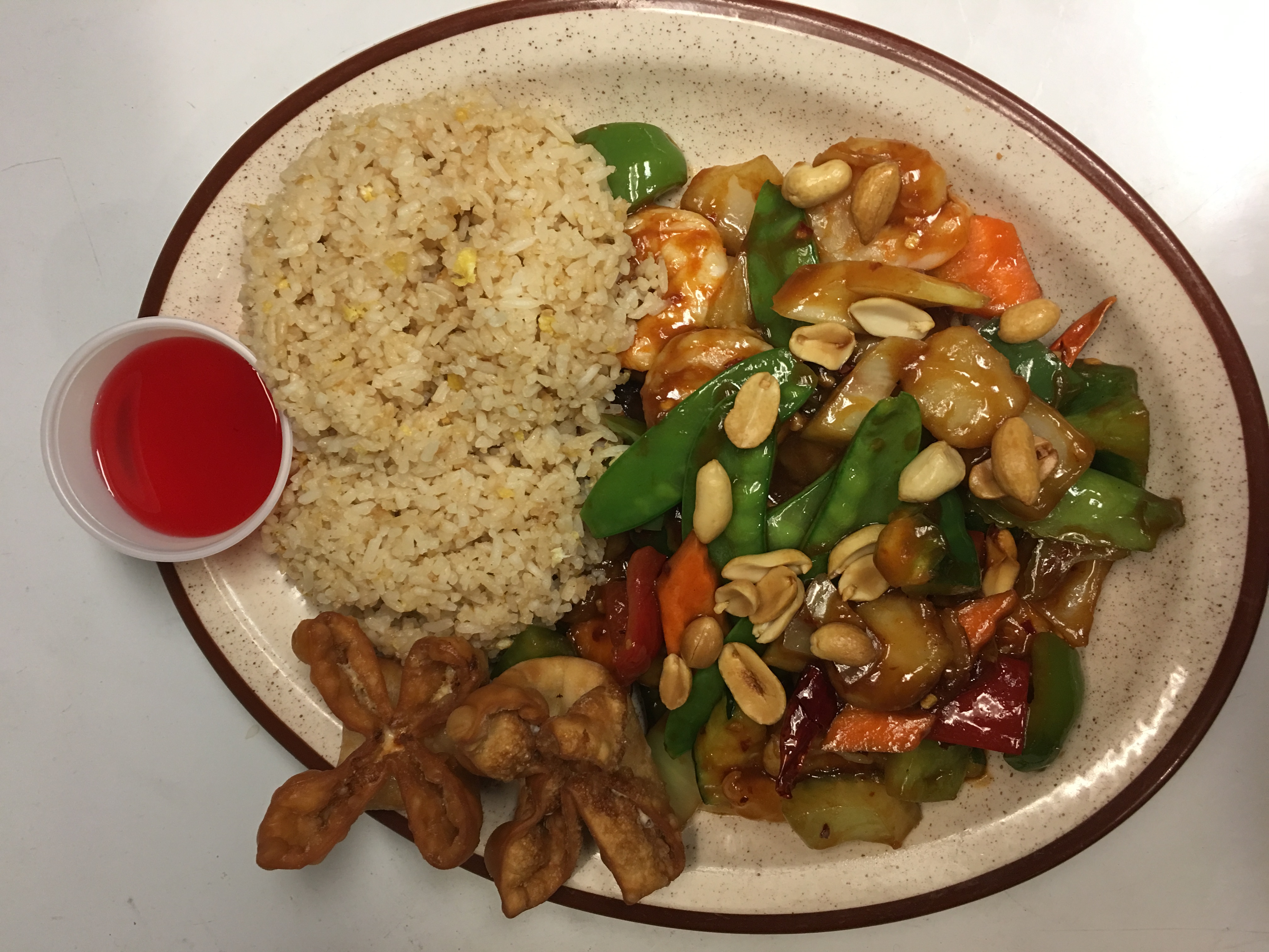 Order Kung Pao shrimp ( Spicy) food online from Fortune Kitchen store, Aurora on bringmethat.com