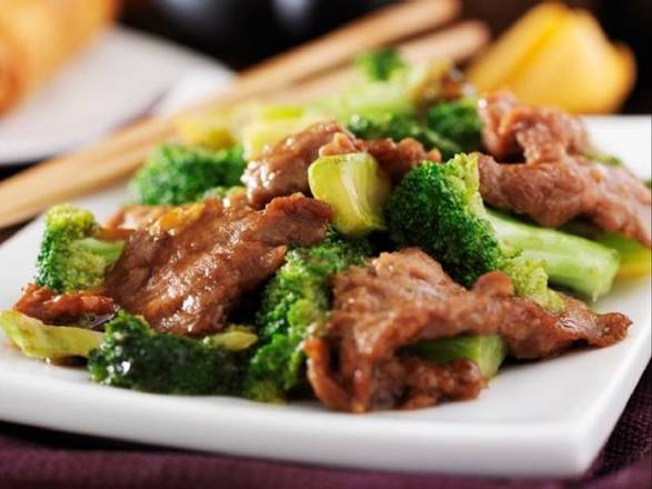 Order beef with broccoli food online from Big Wok store, Fort Mill on bringmethat.com