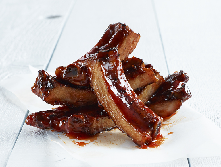 Order Barbecued Ribs (4) food online from Authentic Chinese store, San Antonio on bringmethat.com