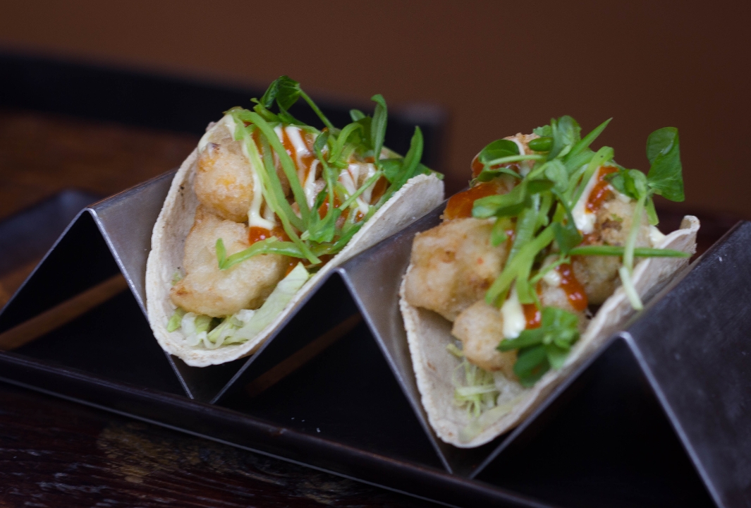 Order 2 Pc Fish Taco food online from Anejo tribeca store, New York on bringmethat.com