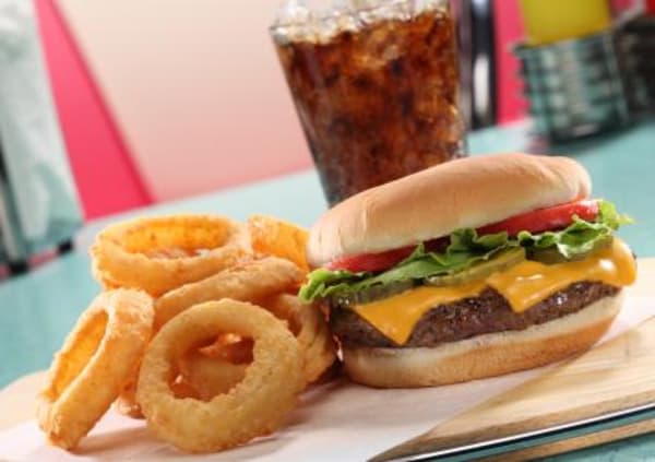 Order Andy's Cheeseburger a la Carte food online from Hwy 55 Burgers Shakes & Fries store, Sharpsburg on bringmethat.com