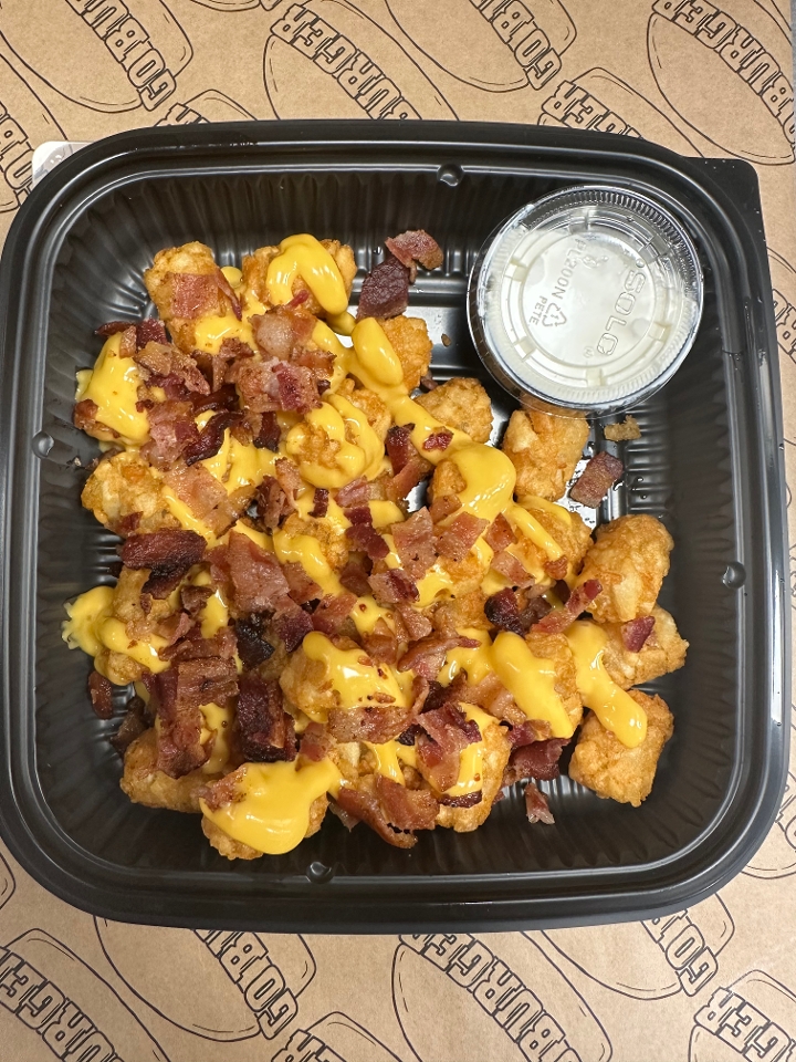 Order Loaded Tots food online from Go Burger store, Mount Sinai on bringmethat.com
