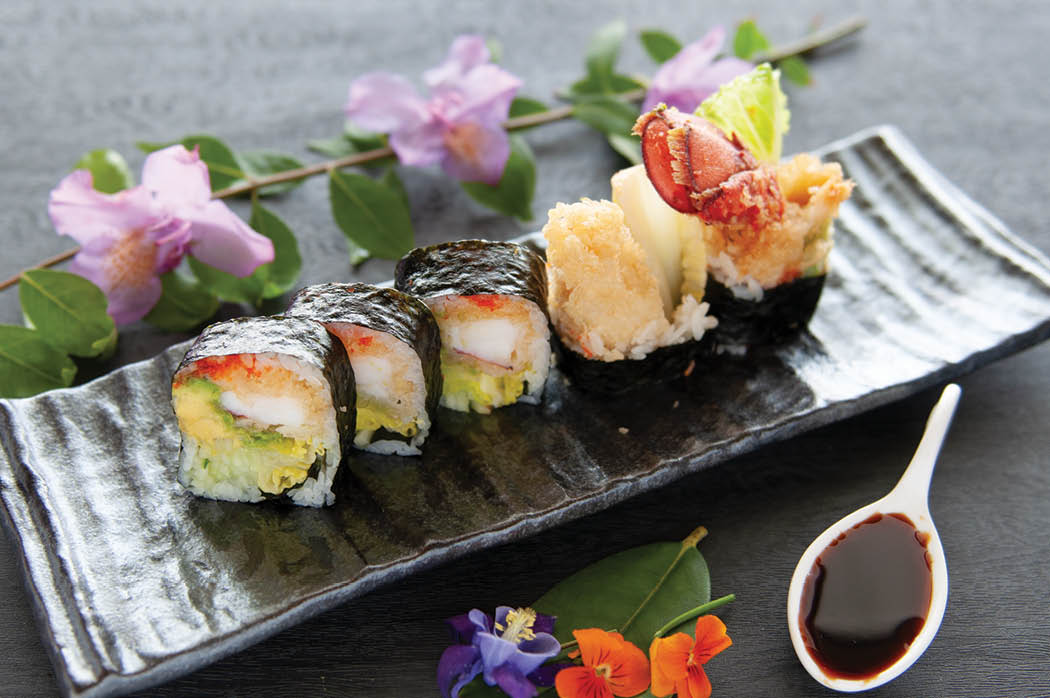 Order Lobster Tempura Roll food online from Kumo Sushi Hibachi & Lounge store, Bay Shore on bringmethat.com