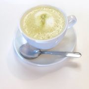 Order Green Tea Latte food online from Crave Cafe store, West Hills on bringmethat.com