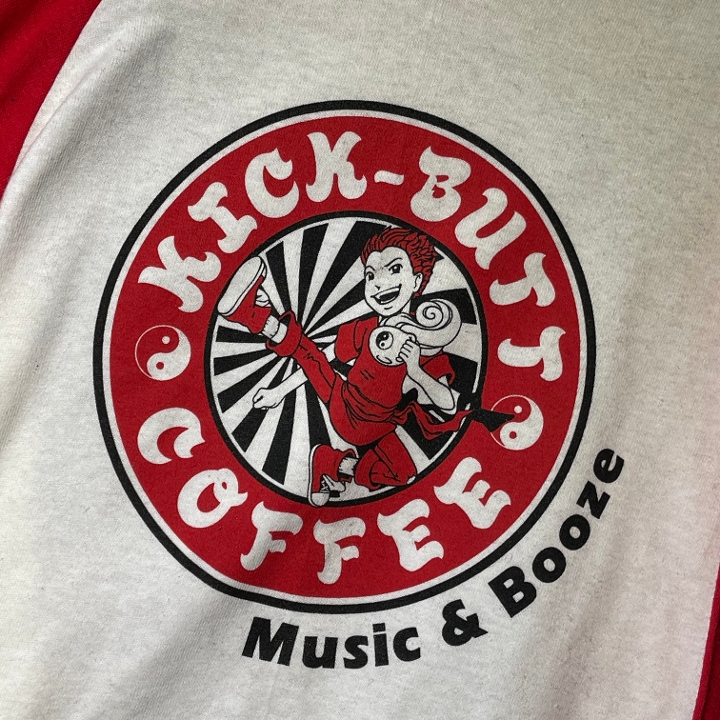 Order Red/White T-Shirt food online from Kick Butt Café store, Austin on bringmethat.com