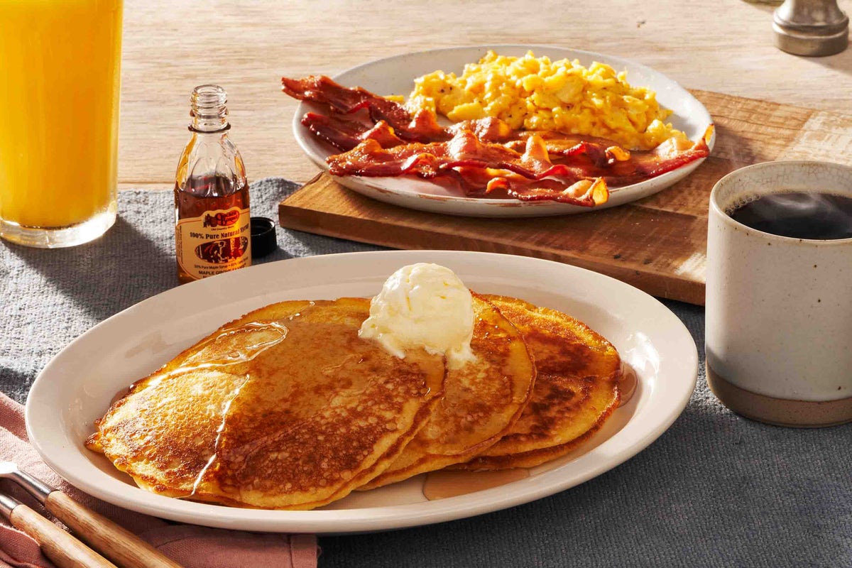 Order Momma's Pancake Breakfast® food online from Cracker Barrel Old Country Store store, Adairsville on bringmethat.com