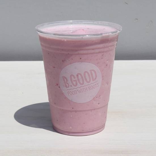Order Strawberry Shake (16 oz) food online from B.Good store, Boston on bringmethat.com