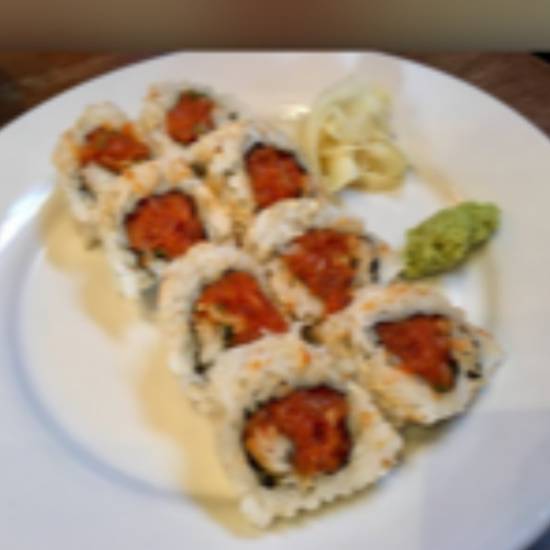 Order Spicy Salmon Roll food online from Yuko Kitchen Dtla store, Los Angeles on bringmethat.com
