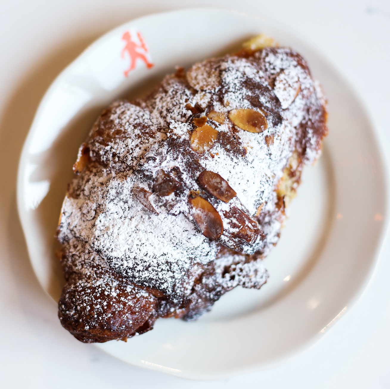 Order Almond Croissant  food online from Pitchoun! store, Los Angeles on bringmethat.com