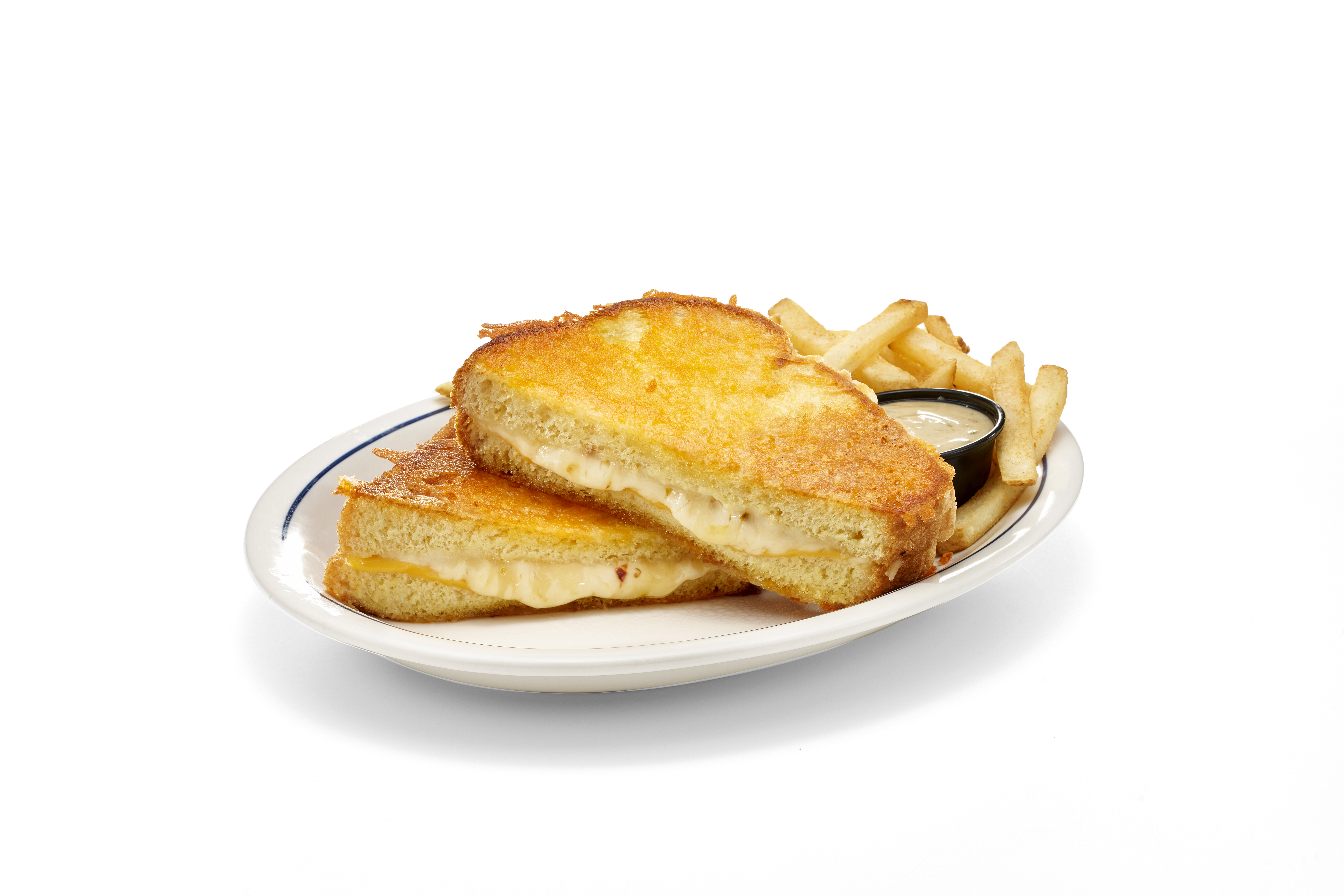 Order Cheese-Crusted Four Cheese Melt food online from IHOP store, Rochester on bringmethat.com