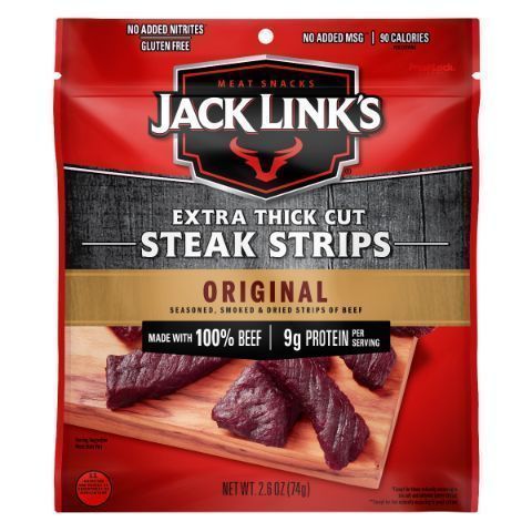 Order Jack Links Steak Strip Original 3oz food online from Aplus store, Wyomissing on bringmethat.com