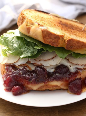 Order Turkey, Gouda, Cranberry Sandwich food online from Rich Bagels store, Sandy on bringmethat.com
